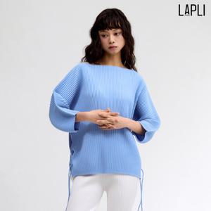 [최초가 159000원] 사이드 스트링 보트넥 티셔츠_LPTSM125022