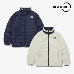 키즈 플러프 리버시블 자켓 NJ3NP55T_CRE