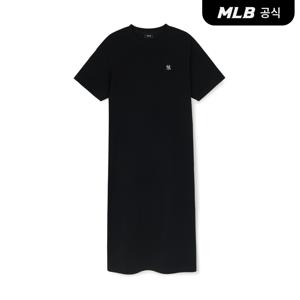 [공식] 여성 베이직 기능성 라운드 롱 원피스 NY (Black)