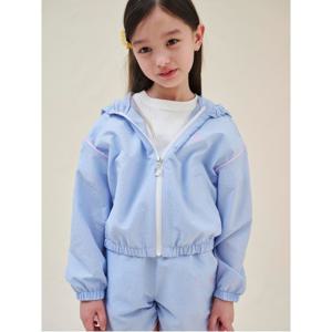 여아 서커 아우터 - 스카이 블루