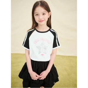 라글란 그래픽 포인트 투피스  블랙 (BI5471G055)