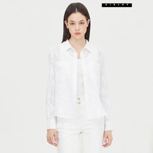 버킨 번아웃 레이스 블라우스 SAWS31431