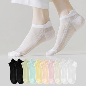 에어 페이크삭스 10종set 통기성 순면 망사 시스루 양말