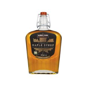 커클랜드 유기농 골든 메이플시럽 740ml_유리병