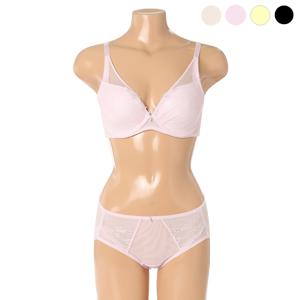 비비안+사은품 Cover Fit A,B컵 몰드브라 & 햄팬티 세트 4종택1 BR1850A BP1850P