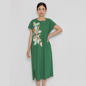 [최초가 218,000원] 모던내추럴 원포인트 박시 드레스 (AGMODF14)