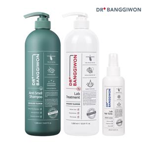 안티스멜 샴푸1000ml+랩 트리트먼트1000ml+랩 헤어토닉 150ml