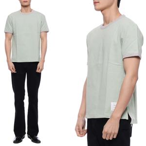 톰브라운  22FW 남성 링거 반팔티셔츠 MJS186A_07323_350_22F