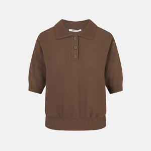 [최초가:259000원] 나이스클랍 베이직 크롭 카라 니트 탑 N232PWK430