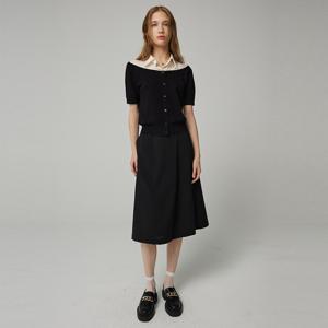 [최초가:179000원] 나이스클랍 빅밴딩 언발란스 스커트 N232MWS518