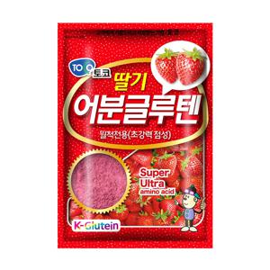 딸기 어분글루텐 민물낚시떡밥 붕어낚시