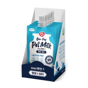 [5개 세트] 데이스포 우리아이 원데이 펫밀크 힐링&뷰티 150ml