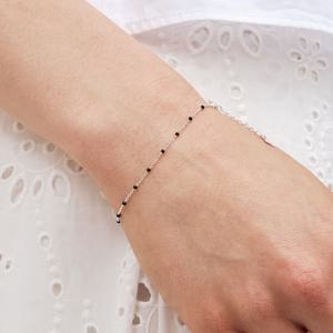 [권진아, 조유리, 윤은혜, 박혜원 착용][sv925] color epoxy chain bracelet