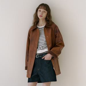 [최초가 : 149,000원]코듀로이 콤비 PU레더 자켓 [빈티지]_LMOJK01F1BE