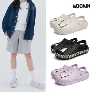 [최초가 29900]무민 체크 라인 샌들