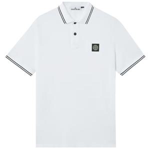 [명품] 25SS 가슴로고 반팔 폴로티셔츠 화이트 남성 티셔츠 K1S1522002SC S0018 V1001 /