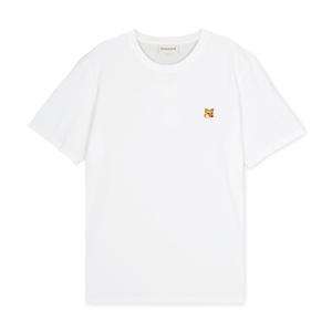 남성 폭스 헤드 화이트 반팔티 LM00104KJ0008 WH
