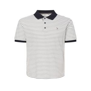 남성 HZTS5B435CR [시즌오프][SOFT COTTON] 크림 인터록 스트라이프 반팔 카라 티셔츠