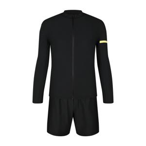 [아레나] 남성 짚업 래쉬가드 세트A3BM1PC02BLK