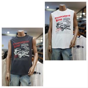 (공용)  빈티지  자동차  나시티셔츠 JQ3TSU602