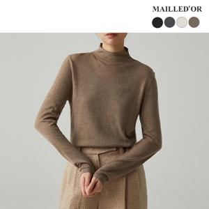 [홈쇼핑인기]울메탈 시스루 풀오버+나시 SET