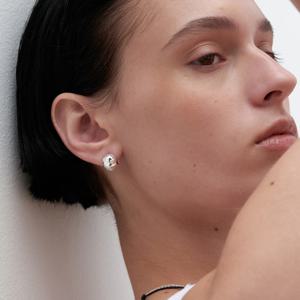 invert onetouch earring - silver