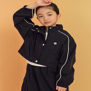 MKF2JJ2412 여아 밸런스 크롭 바람막이점퍼