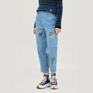 [베네통] 패턴 코듀로이 팬츠 BADP92461