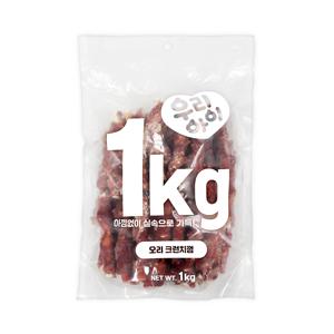 데이스포 우리아이 크런치껌 오리 1kg
