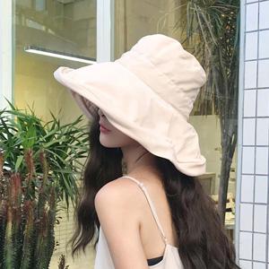 호이 여성 넓은챙모자 자외선차단 와이어햇