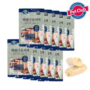 펫클럽 벨버드 비엔나 소시지 생선야채 5p x 10개