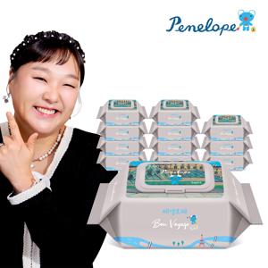 아기물티슈 본보야지 루브르 휴대캡형 20매X12팩