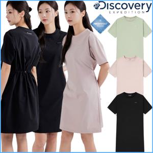 디스커버리 여성 폴튼 경량 우븐 원피스 DWOP91043