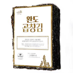 24년 햇김 완도 곱창김 곱창돌김 50장(골드라벨)