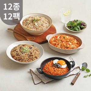 오늘은현미밥 12종 12팩 / 초간단 현미식단 현미볶음밥