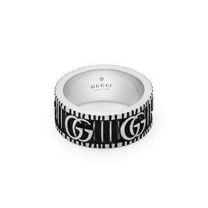 YBC551899001 (551899 J8400 0811) 마몬트 GG 빈티지 8mm 실버 반지