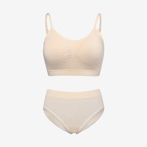 신상품 [SET] 뱀부 시그니처 브라렛삼각팬티 세트_OU2221_OU7806