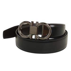 FERRAGAMO  벨트 679938 0694531 NERO/HICKORY /남성 정장벨트