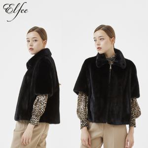 [최초가 1990000원] 진도 Elfee 휘메일 반소매 밍크 자켓 (E7W3EJ06)