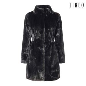 [최초가 9200000]  스탠드 카라 밍크 하프코트   (JFH89BA)