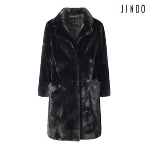 [최초가 3290000]  너치드 카라 밍크 하프코트  (JFHP23EU)