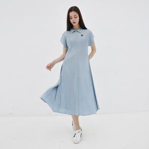yoyoyoy [여성][최초가 155000원] 클래식 카라 반소매 원피스_AJ06WNPOP33