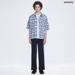 yoyoyoy [남성][최초가 129,000원] 저지 사이드 라인배색 슬랙스_AI04MNPSL03