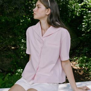 Marine Collar Half-sleeves Shirt_5colors [N22SMSH007]