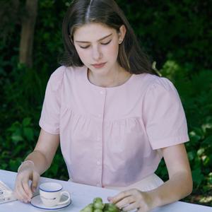 Julia Shirring Blouse_4colors [N23SMBL001]