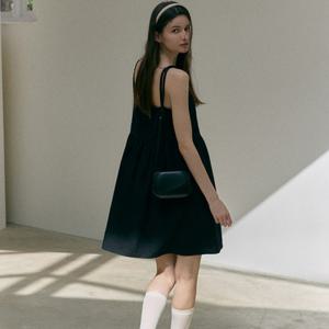 [모우트] SLEEVELESS SHIRRING MINI DRESS_2colors [MO24UDR003]