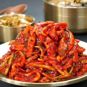 셰프애찬 오징어초무침 600g/캔