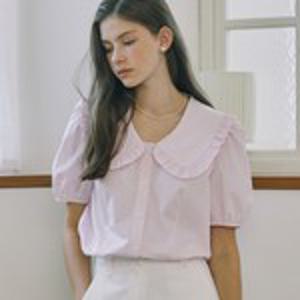 Gingham Marine Collar Shirt_2colors [N23SMSH003]