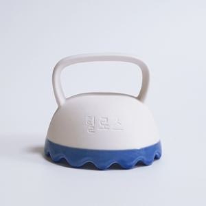 휠로스테라피 블루 백토웨이브 전신 관리 전용 괄사 마사지