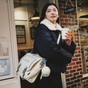 아이콘 알파 메신저백 2090 아이보리